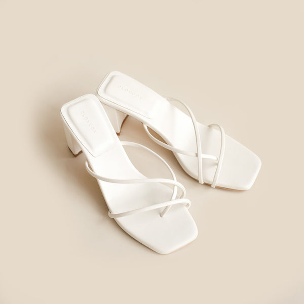 Becca Heels | White