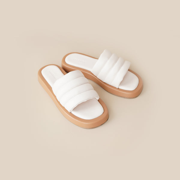 Jade Sandals | Ivory