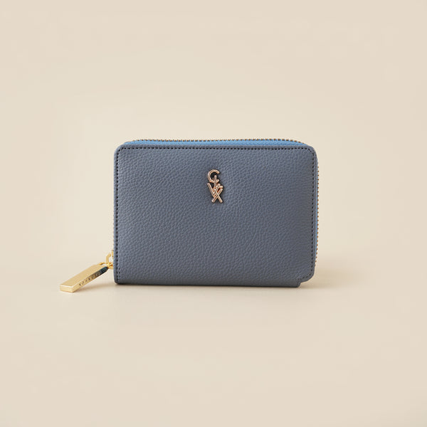 Zipper Wallet | Blue