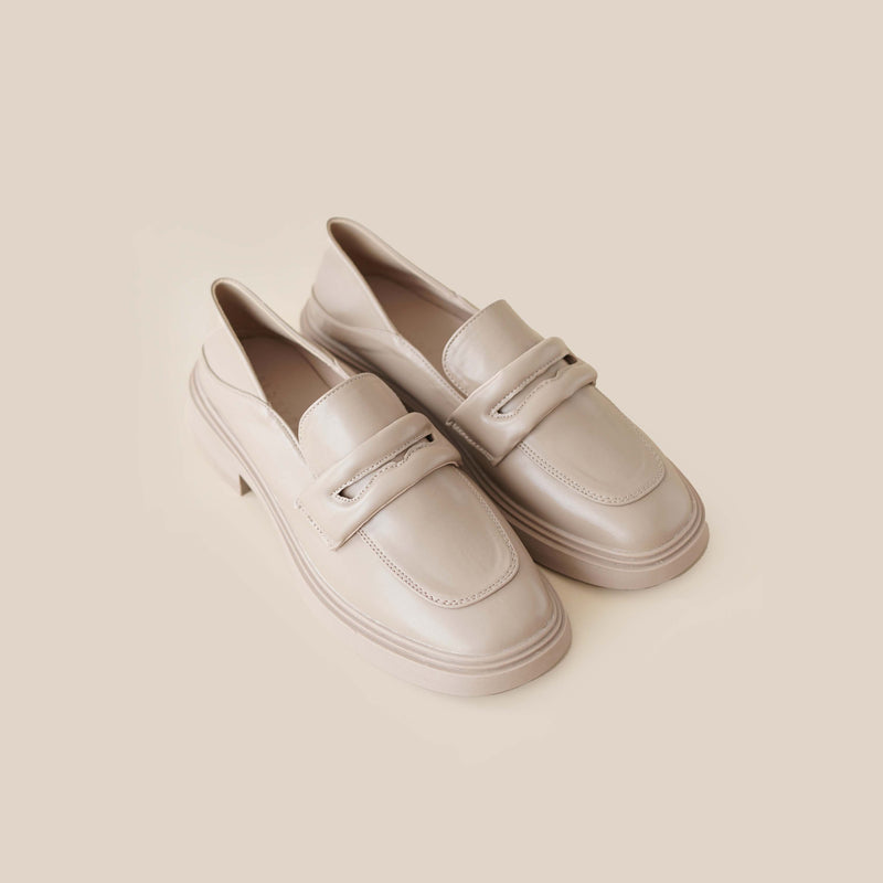 London Loafers | Nude