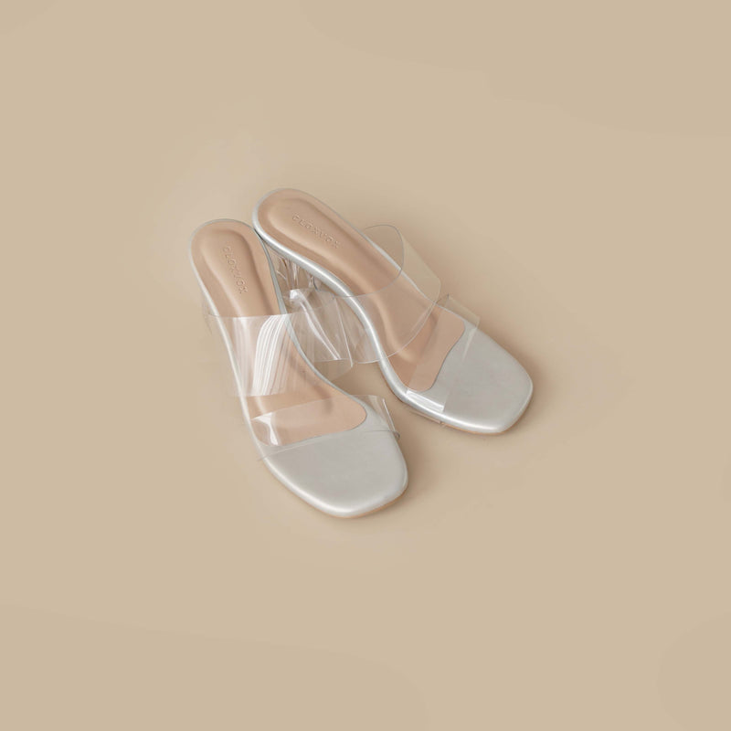 Rena Heels | Silver