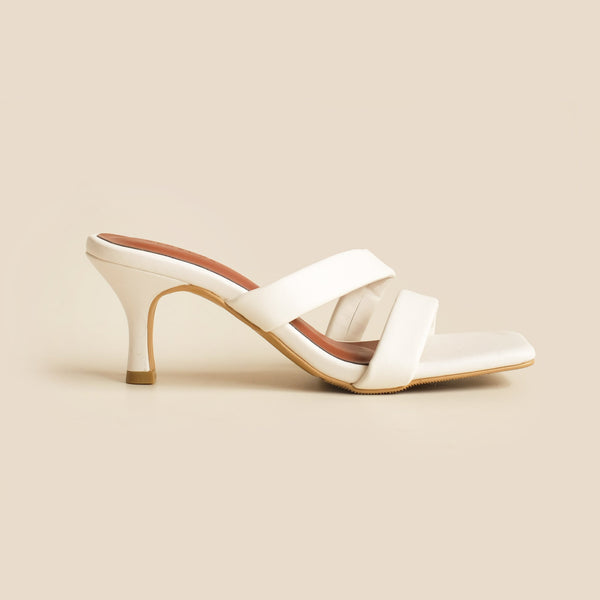 Cella Heels | White
