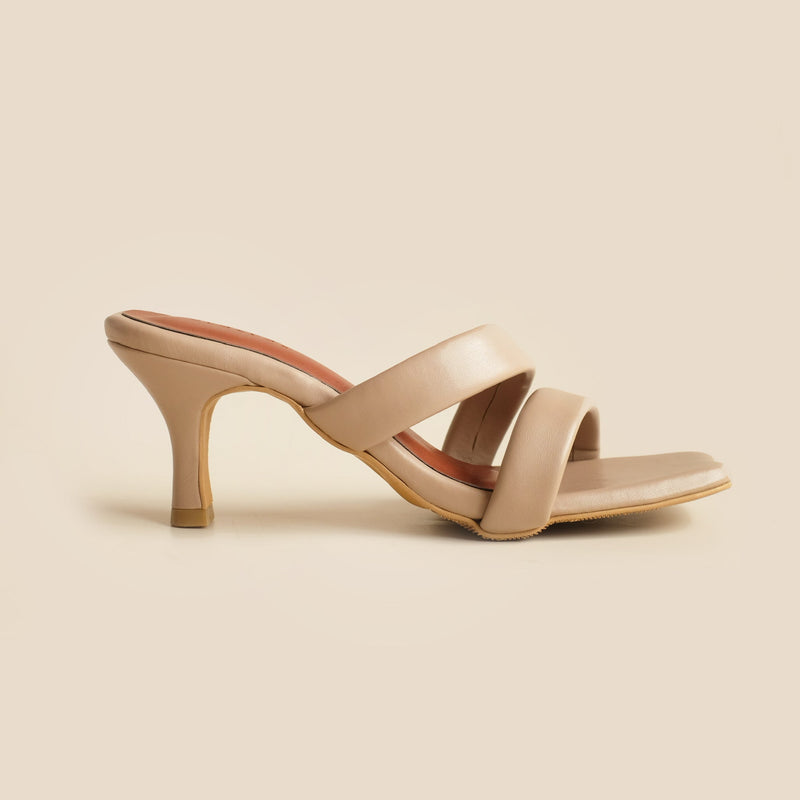 Cella Heels | Taupe