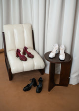 Milan Heels | White