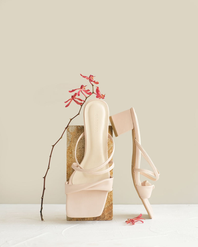 Astrid Heels | Blush Pink