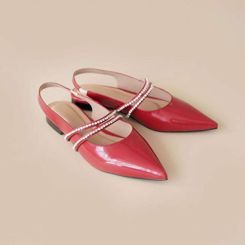 Neva Flats | Red