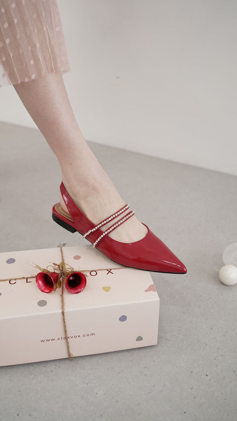 Neva Flats | Red