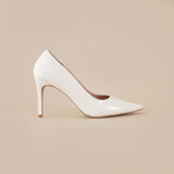 Jia Heels | White