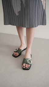 Haru Slippers | Green