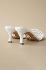 Amalfi Heels | White