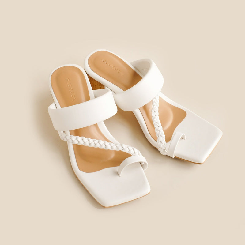 Jesca Heels | White