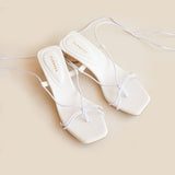 Janet Heels | White