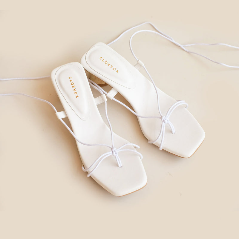 Janet Heels | White