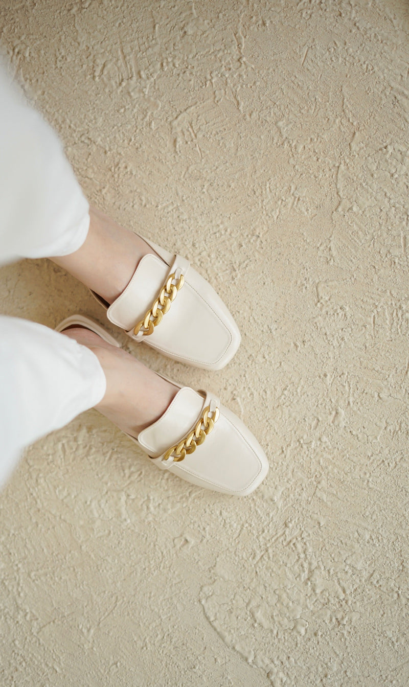 Loewy Mules | Ivory