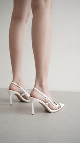 Paris Heels | White